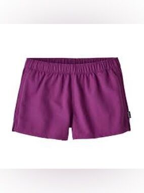 Patagonia Women’s Baggies Size XS Purple Elastic-Waist Athletic Shorts